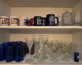 Assorted Vintage Drinkware and Collectible Mugs