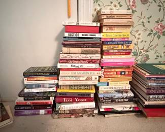 Assorted Mixed Genre Hardcover and Trade Paperback Book Collection