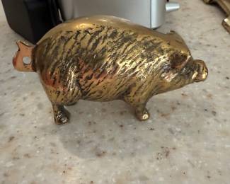 Brass Pig