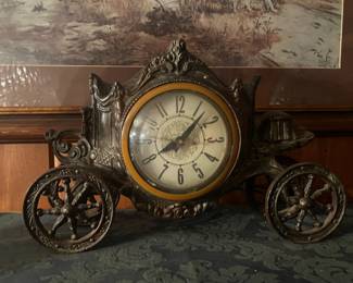 Vintage United Cinderella Clock