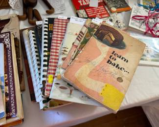Vintage small cookbook