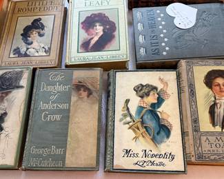 Antique Books! Beautiful!