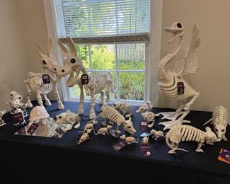 Reduced! Halloween Animal Skeletons