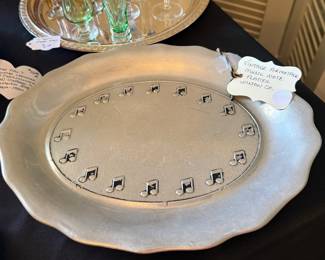 Musical Armetale platter