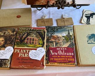 Harnett T. Kane Autographed Books