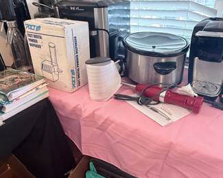 Stainless steel kitchen appliances