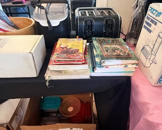 Vintage cookbooks