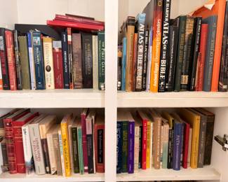 Atlas of the Bible and reference books