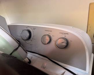 Electric clothes dryer control panel