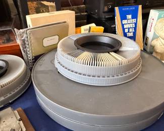Kodak Carousel slide trays and film reels