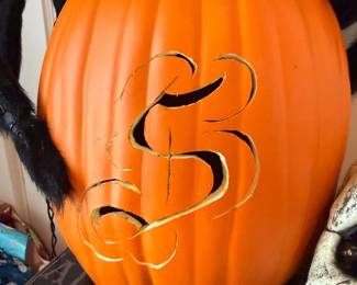 Halloween hockey mask decoration