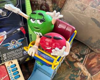 M and M collectible figurines and toys