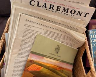 Claremont Review of Books issues and journals
