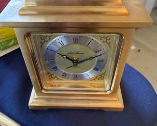 Seth Thomas brass mantel clock