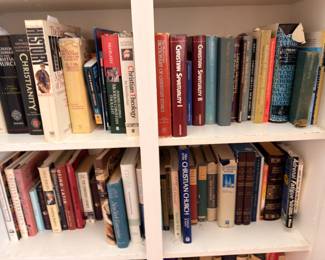 Christianity and church history book collection