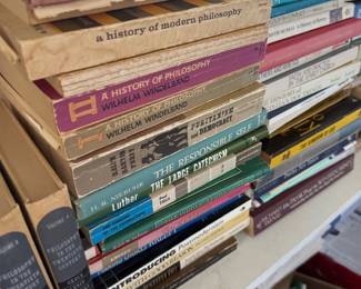 History of philosophy and theology books