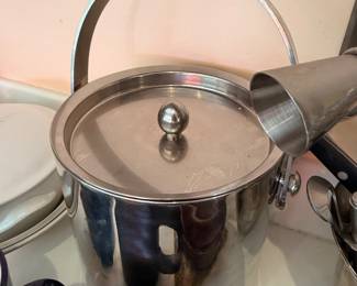 Stainless stock pot and kettle