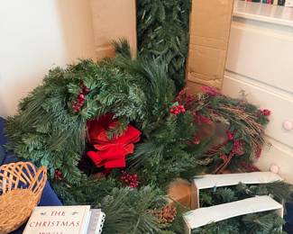 Angel tree toppers and Christmas ornaments