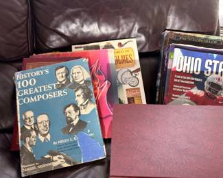 History's 100 Greatest Composers and Ohio State books