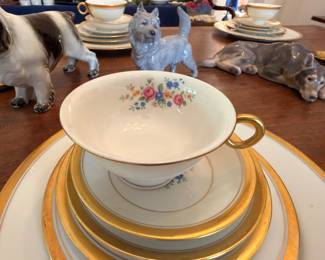 Theodore Haviland Windsor china teacup and saucer