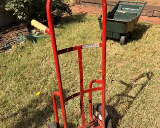 Hand truck dolly and garden cart