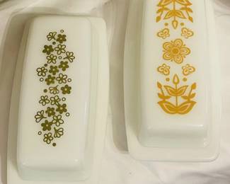 PYREX Butter Dishes 