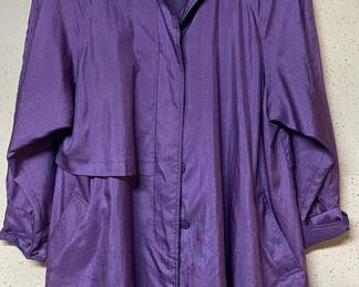 Purple Coat - 1980s 