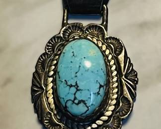 Sterling/Turquoise Pendant 