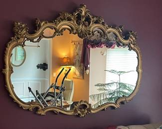 French-Victorian Wall Mirror 