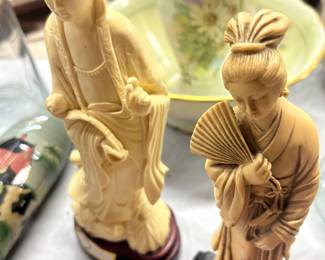 Ivory and vintage ivorine
