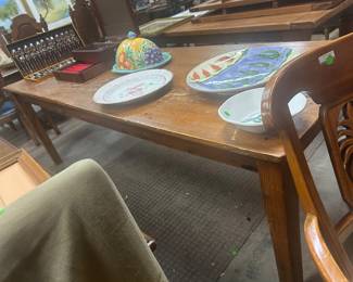French farmhouse table