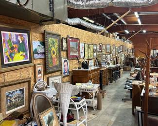 Huge art collection