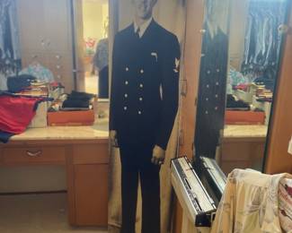 Life size military picture