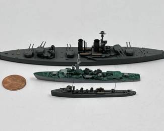 diecast warship models
