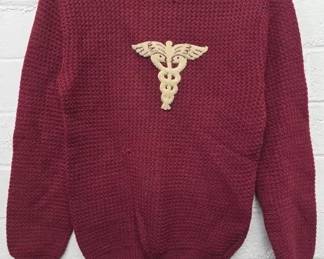 vintage lamk knitted sweater