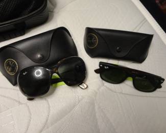 Ray Bans are prescription but you can change lens