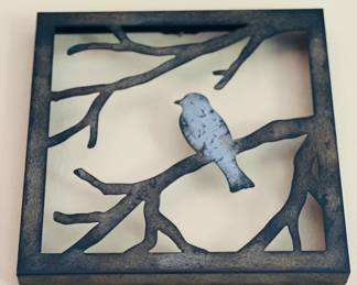 Metal wall art