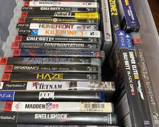 PS 2,3 & 4 games