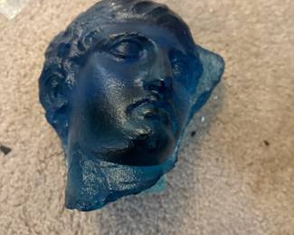 . . . great glass bust