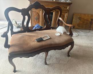 . . . beautiful French Provincial settee