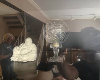 . . . crystal orb and Buddha