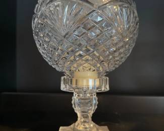 . . . Waterford Hurricane Lamp