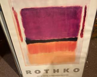 . . . Rothko poster