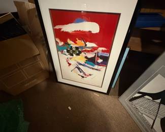 . . . framed art