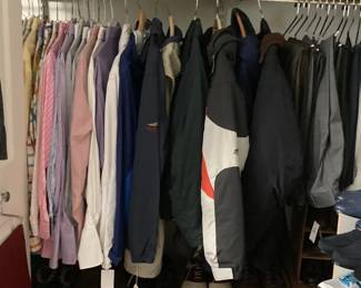 . . . high-end men's wardrobe