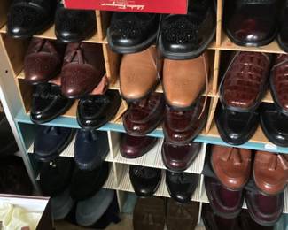 . . . a wide assortment of high-end dress shoes!