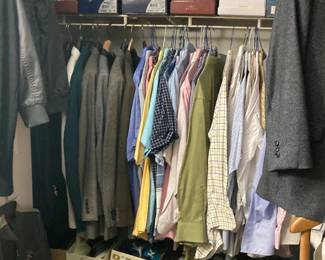 . . . dress shirts and more shoes