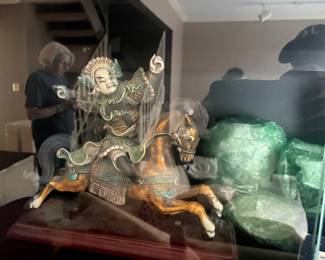 . . . Asian-themed figure