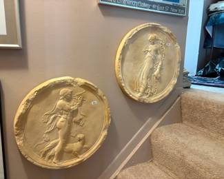 . . . chalkware plaques