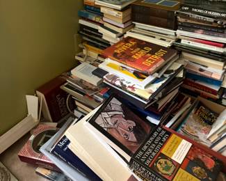 . . . lots of art reference books